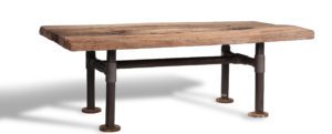 6368 Railroad Coffee Table Plumbing Pipe Legs Plantation Station 1 -