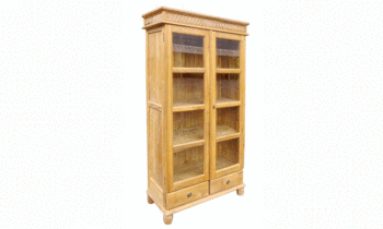CB 103 Indian Glass Cabinet - cabinets