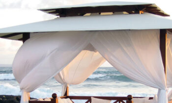 Canvas gazebo bali beach - gazebo