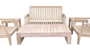 Celebes Sofa Set - outdoor teak furniture