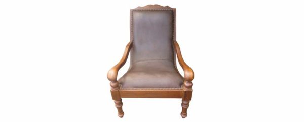 Planter chair leather -