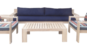 Reeves Sofa Set higher seat - outdoor teak furniture
