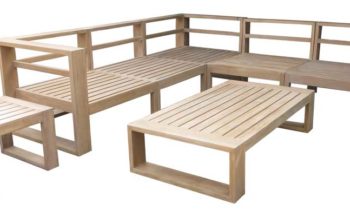 Bedugul Modular Sofa Set - outdoor teak furniture