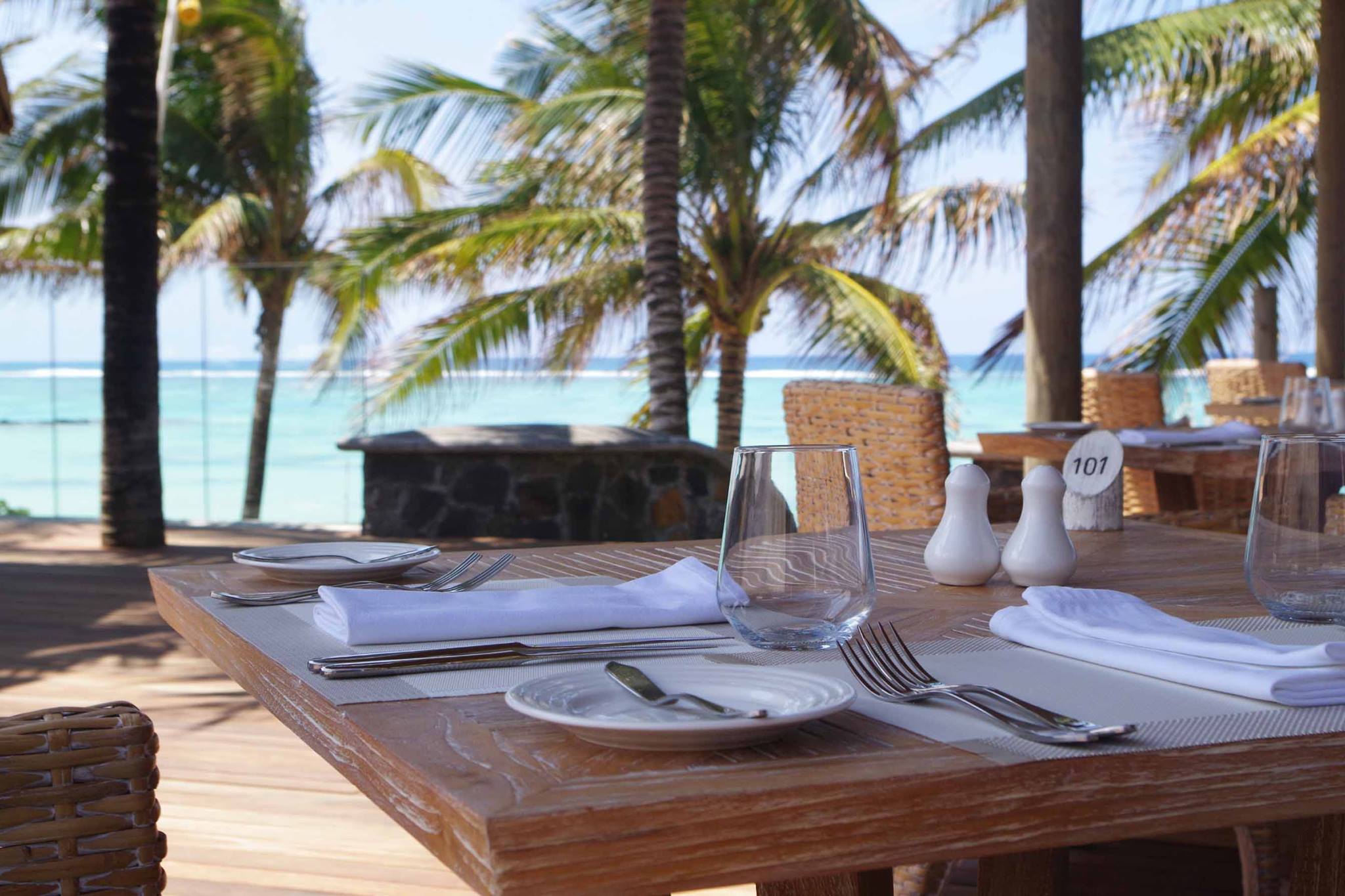 Seasense Hotel furniture in Mauritus Sea Sense hotel in Mauritus