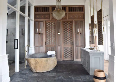 Carved Doors and cabinets - bali luxury villa