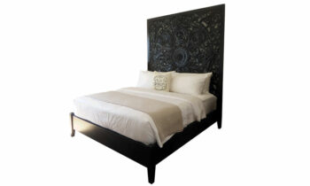 Anna Bed with Carved Headboard 1 - bedroom furniture