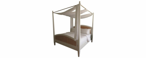 Rattan Poster Bed -